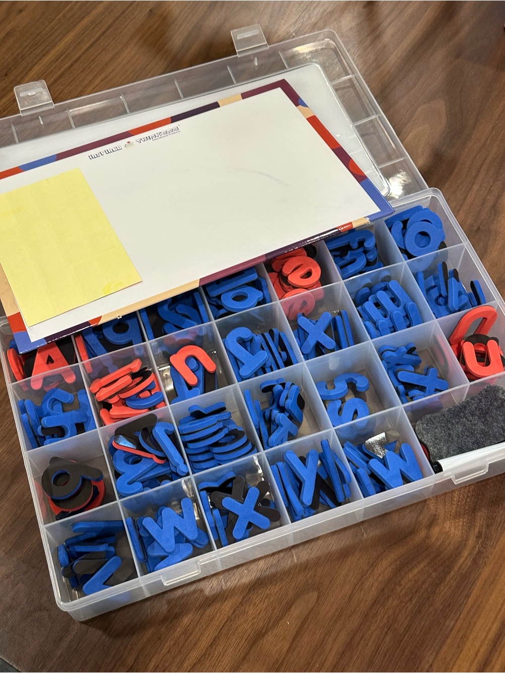 Classroom Magnetic Letters Kit - Multicolor - Picture 2 of 2